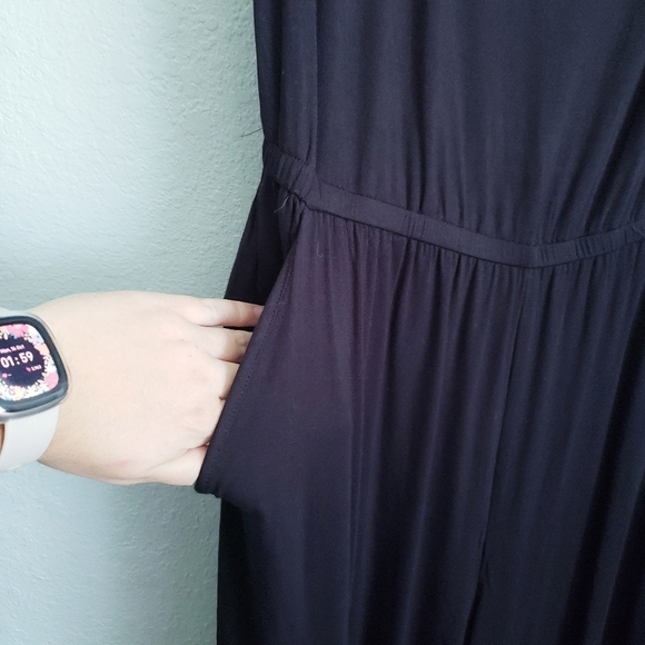 Torrid Super Soft Black Culotte Jumpsuit - Picture 4 of 10